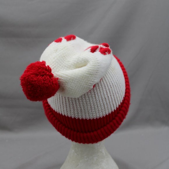 Vintage Wool Beanie / Toque - Scott Tournament of Hearts - Adult One Size - Picture 6 of 8